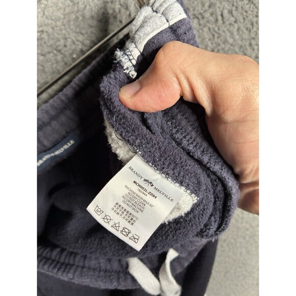 BRANDY MELVILLE Sweatpants Womens One Size Wide-Leg Drawstring Side Stripe - Picture 12 of 16